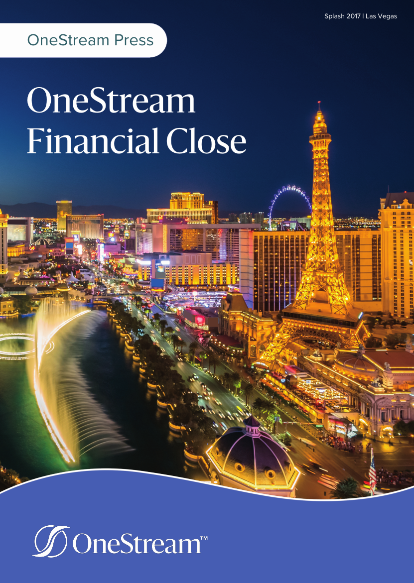 OneStream Financial Close