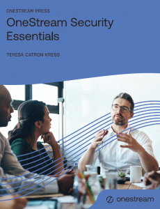 OneStream Security Essentials book cover
